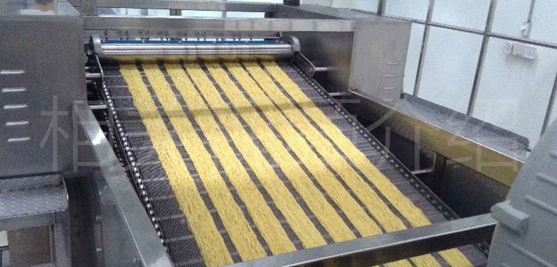 Non-fried instant noodles production line process system 03