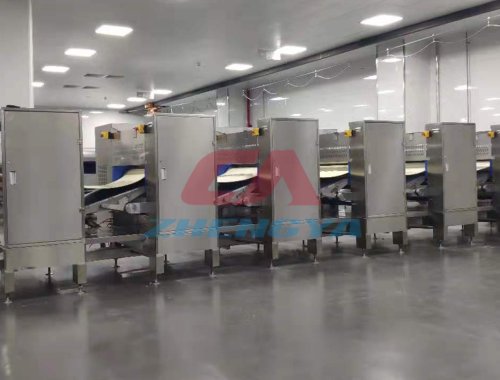 Non-fried instant noodles production line process system 01